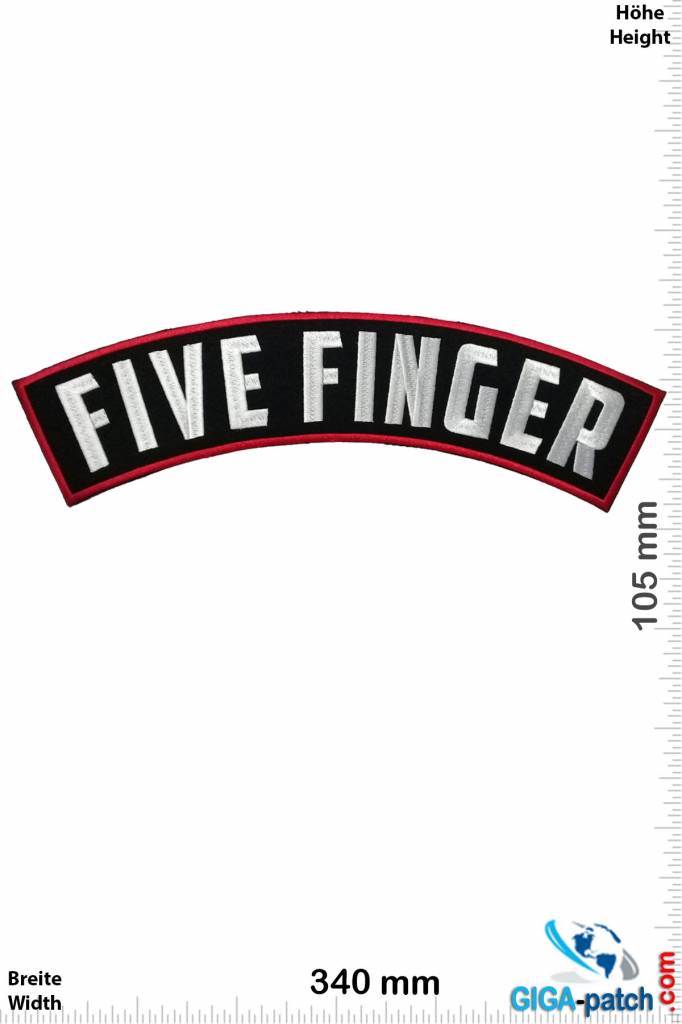 Five Finger Five Finger - curve  - 34 cm BIG