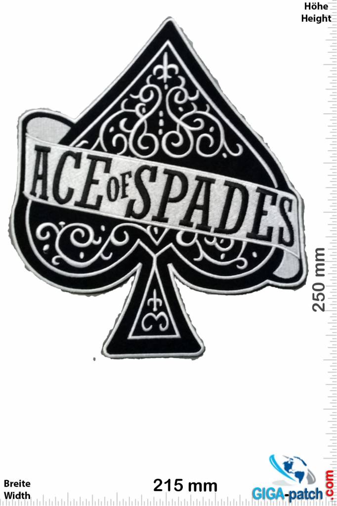 Motörhead Ace of Spades - Motörhead- 25 cm - BIG