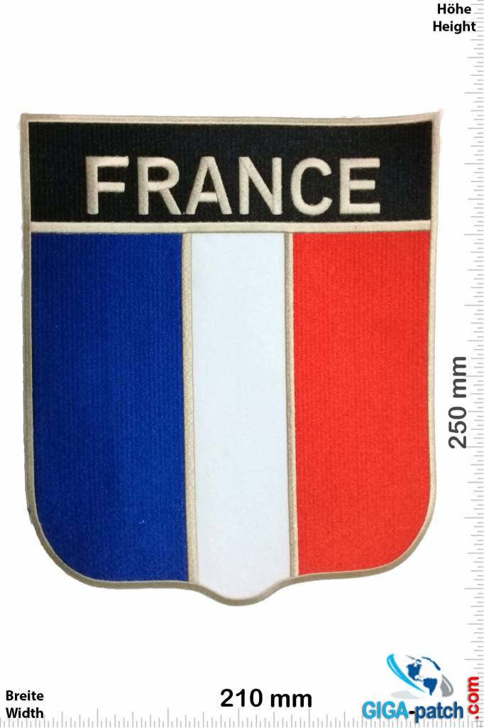 France France - Frankreich - 25 cm - BIG