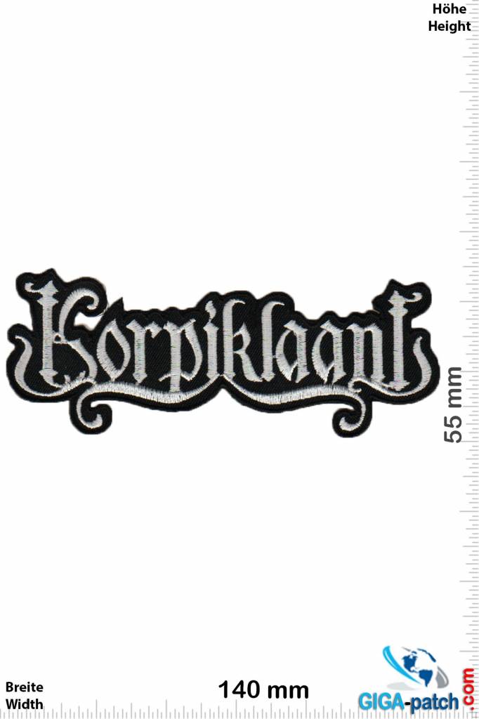 Korpiklaani  Korpiklaani - black - silver  - Folk-Metal-Band