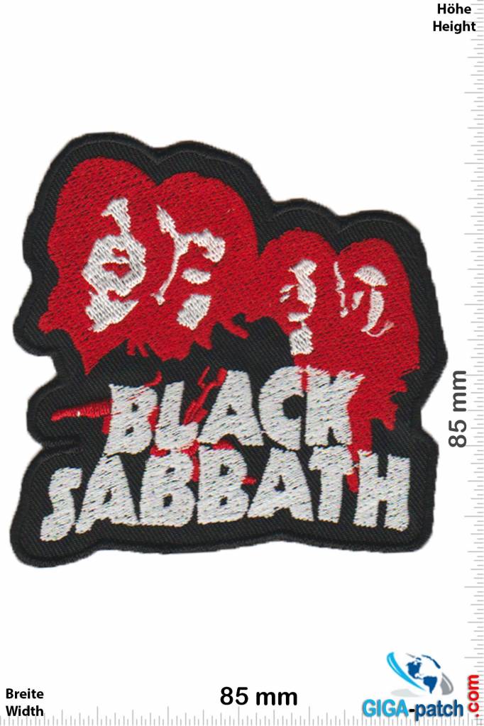 Black Sabbath Black Sabbath - red 4 Heads