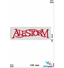 Alestorm Alestorm - white red - Power-Metal-Band