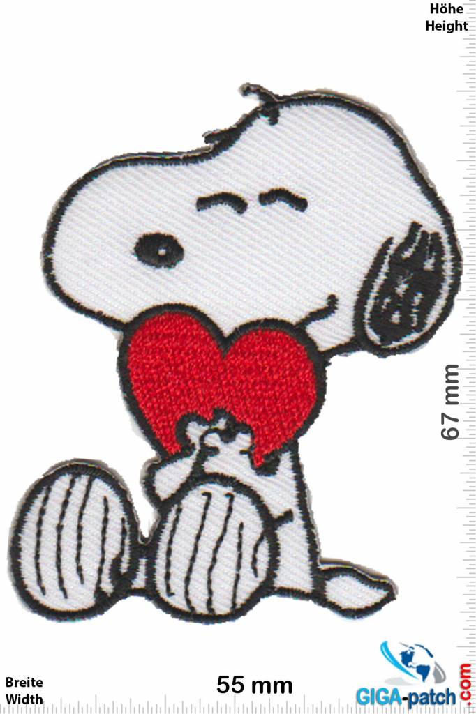 Peanuts, Snoopy Red Puffer Jacket Patch