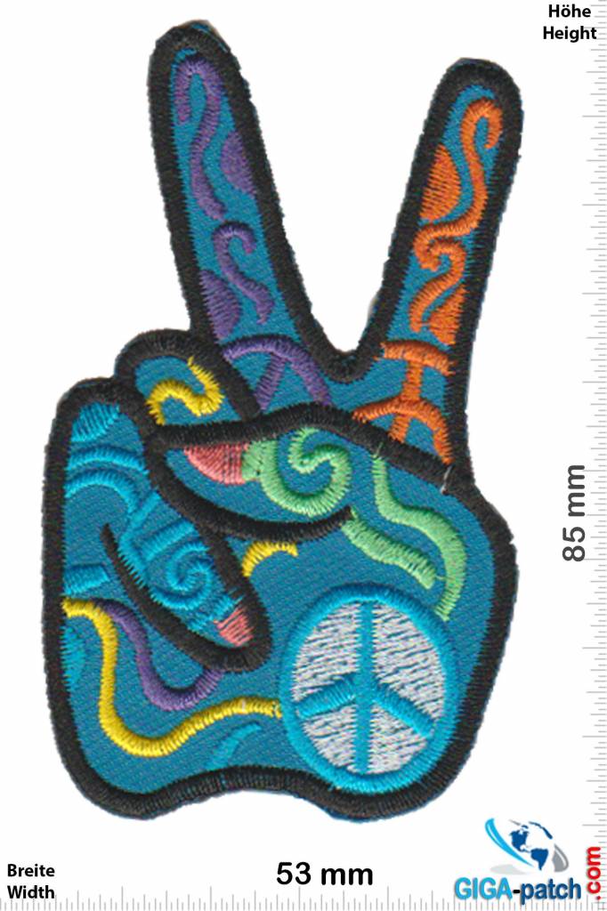 Frieden Peace - Frieden - Hand color