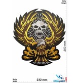 Adler Adler - Eagle - Skull - 25 cm - BIG