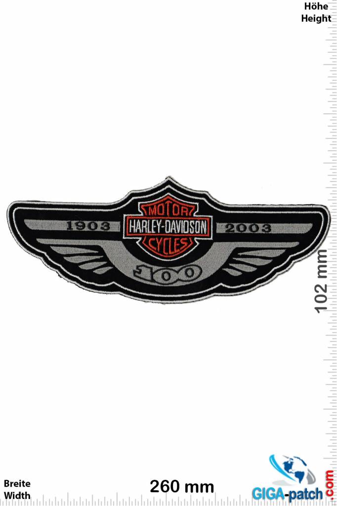 Harley Davidson - Patch - patch posteriore - Patch Portachiavi