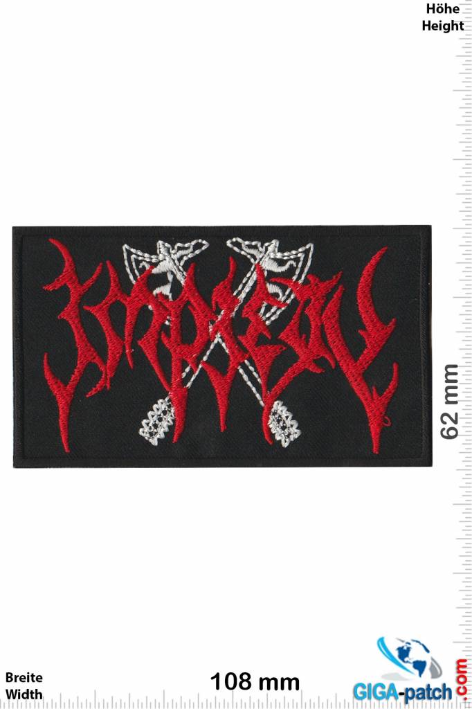 Impiety  Impiety - red silver - Metal-Band