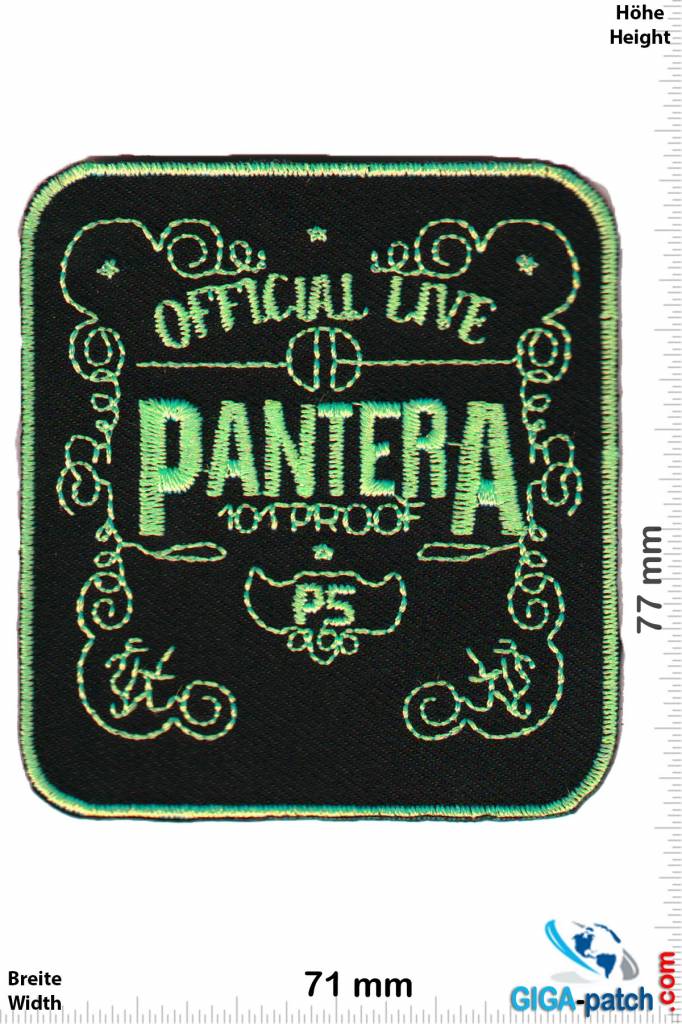 Pantera Pantera - neongreen - Official Live