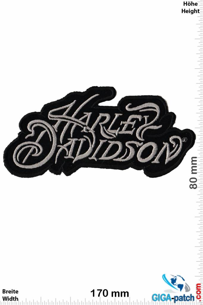 Harley Davidson - Patch - Back Patches - Patch Keychains Stickers - giga- patch.com - Biggest Patch Shop worldwide