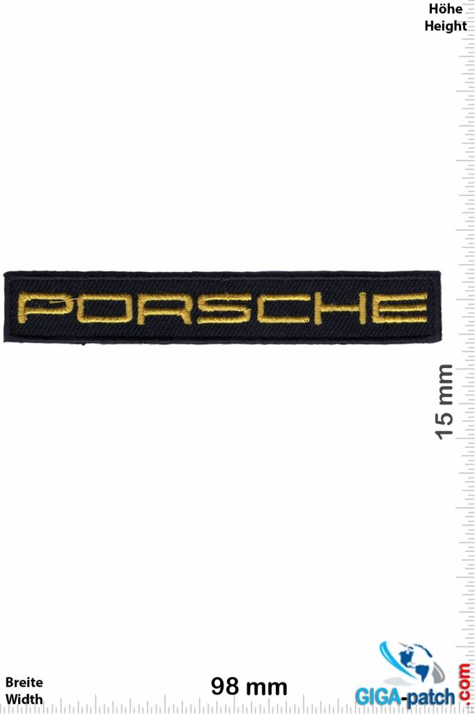 Porsche Porsche - gold small
