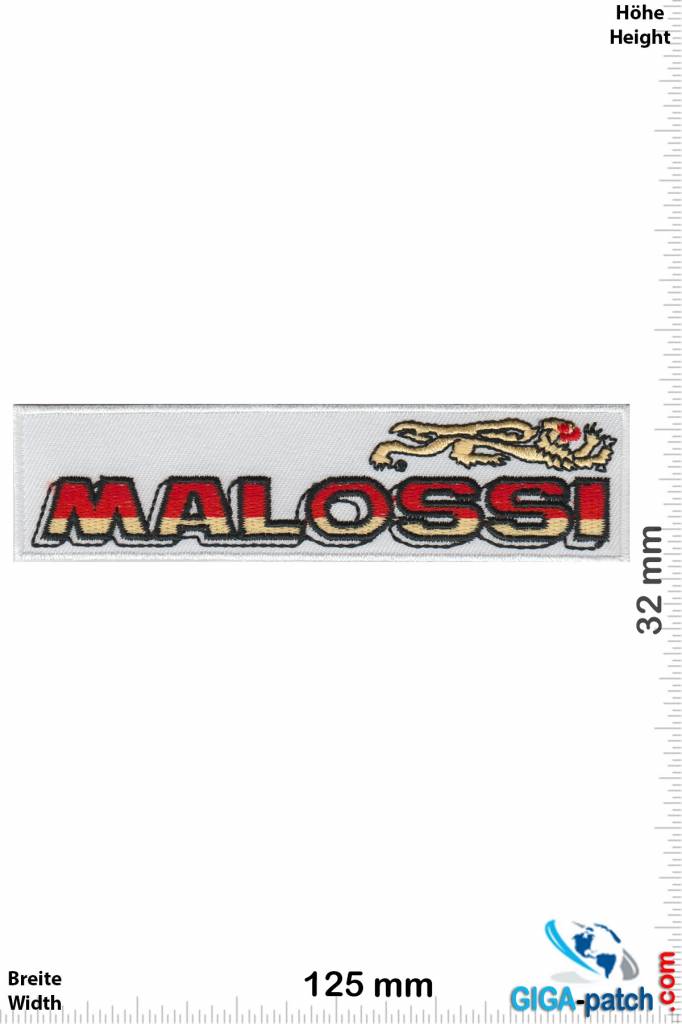 Malossi - Patch - Back Patches - Patch Keychains Stickers -   - Biggest Patch Shop worldwide