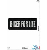 Sprüche, Claims Biker for Life