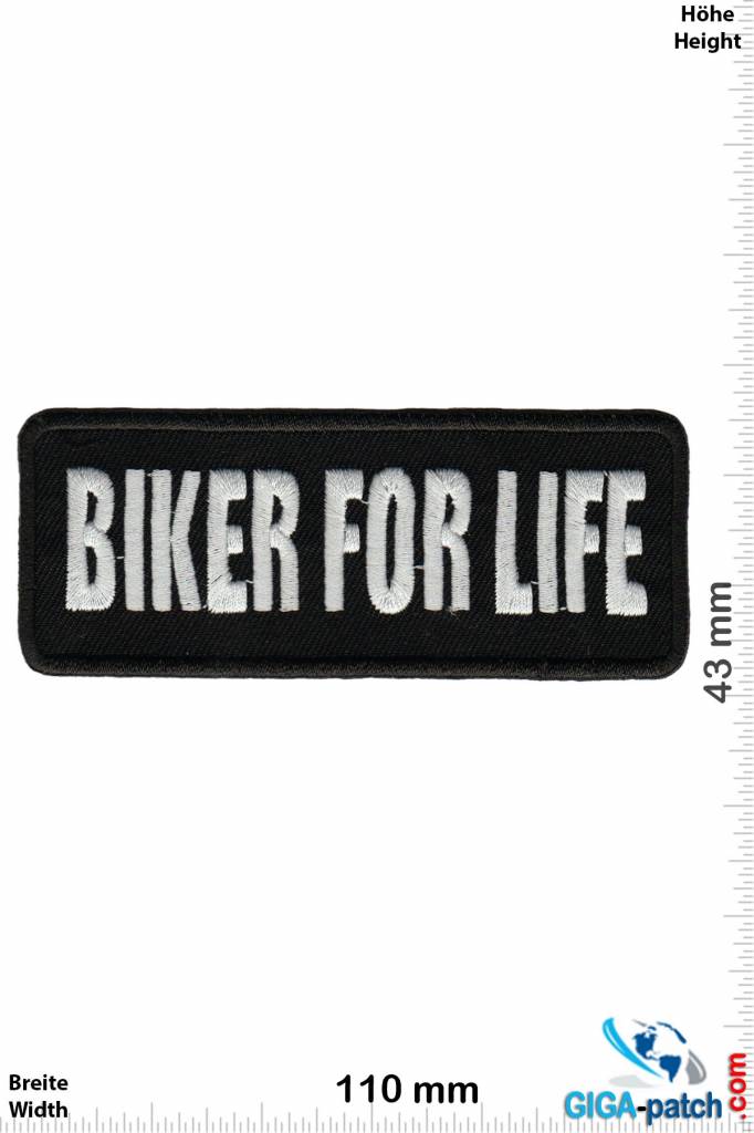 Sprüche, Claims Biker for Life