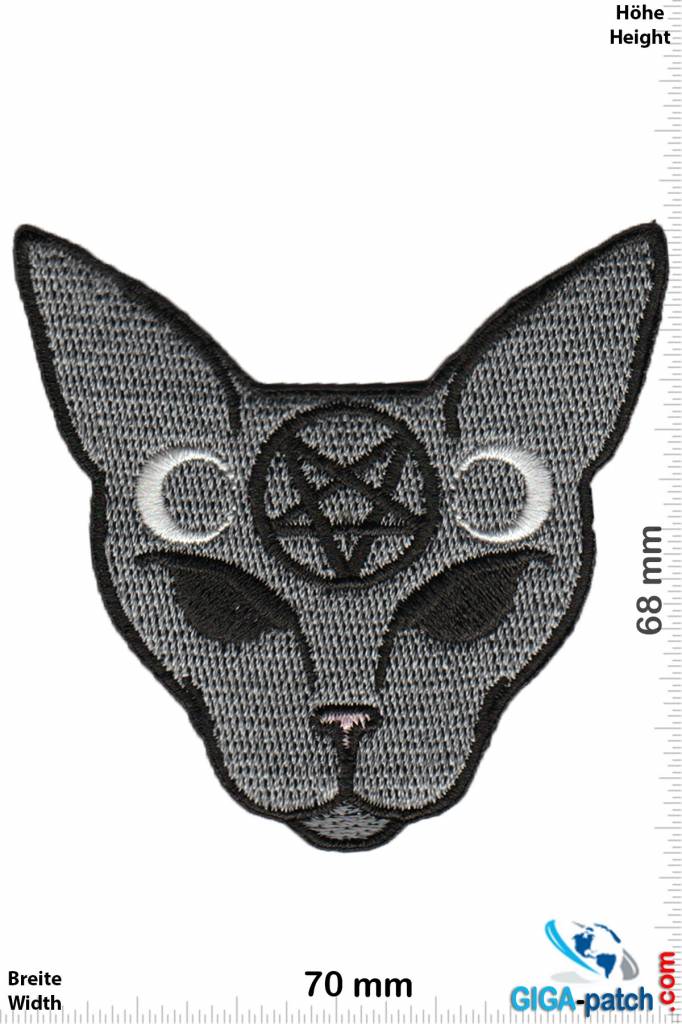 Pentagramm Pentagram Cat- Katze