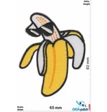 Banana Banane -Banana with Sunglass - yellow