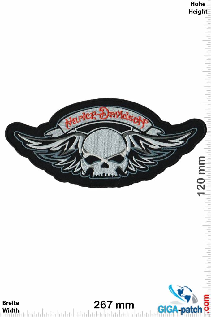 Harley Davidson Harley Davidson  - Skull Fly - 26 cm -BIG