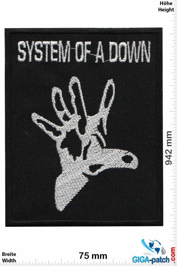 System of a Down System of a Down- silver Hand