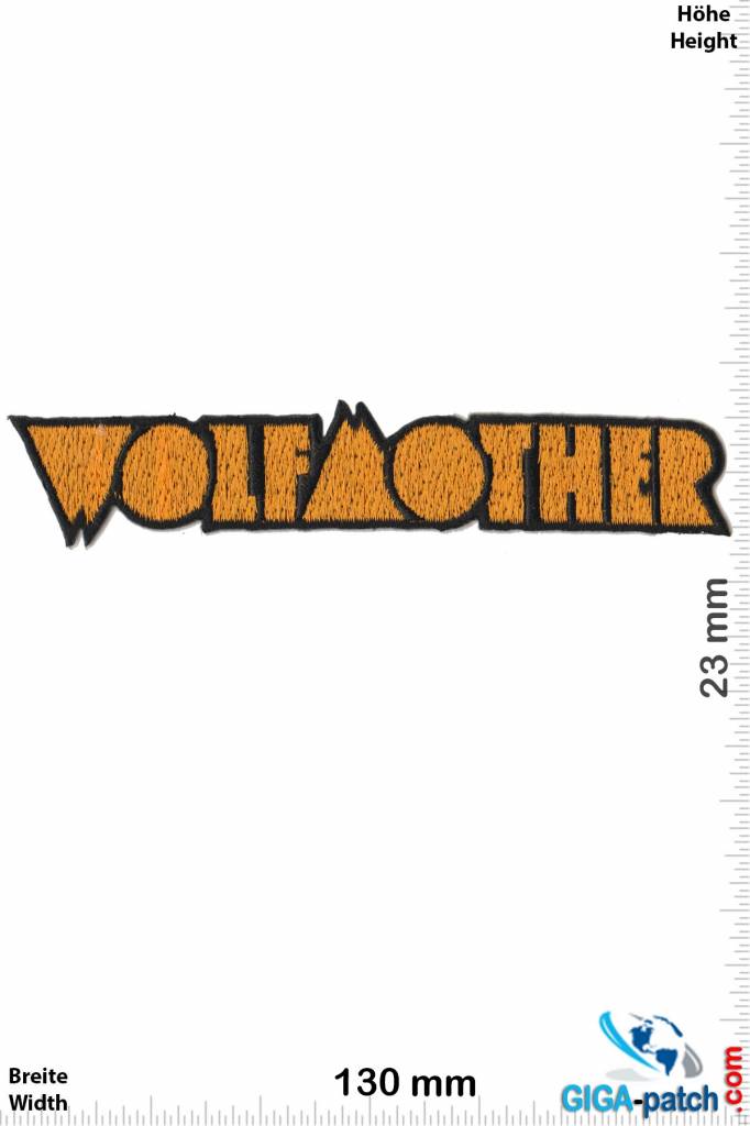 Wolfmother - Patch - Back Patches - Patch Keychains Stickers -   - Biggest Patch Shop worldwide