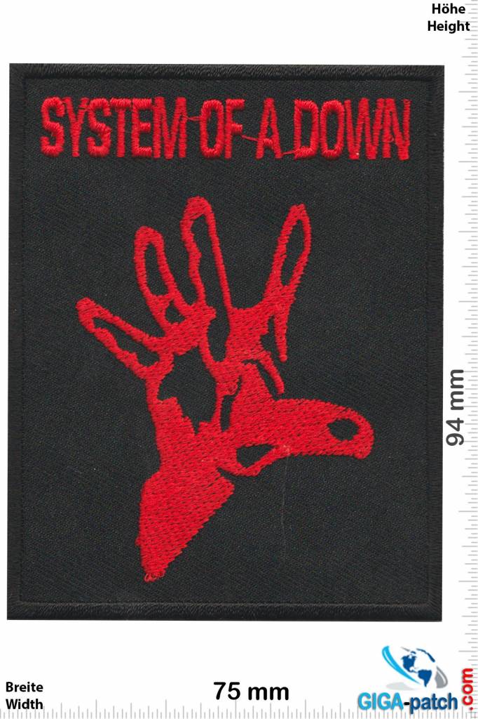 System of a Down System of a Down- red Hand