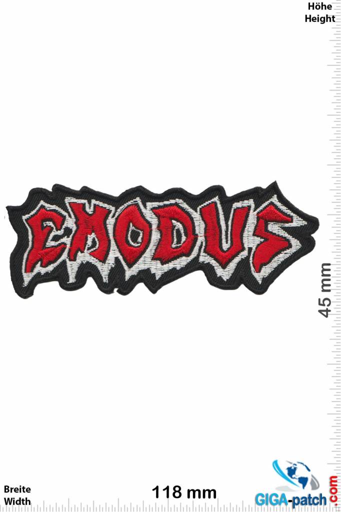 Exodous Exodous - Thrash-Metal-Band - red silver