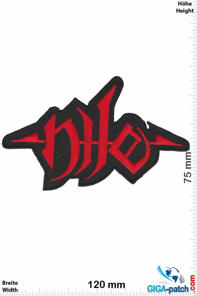 thumbnail interactive-video image 1 of NILE Death Metal Band Patch - Iron-On / Sew-On Embroidered - Free Shipping, USA Made 1 of 6
