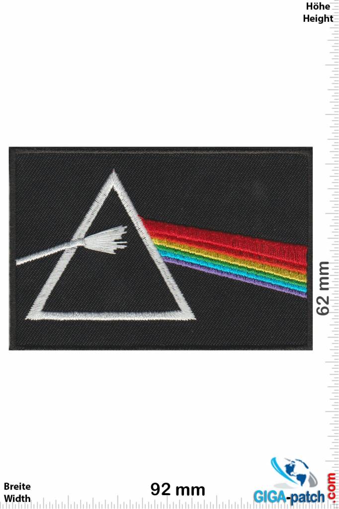 Pink Floyd Dark Side of the Moon Printed Patch 4 x 4