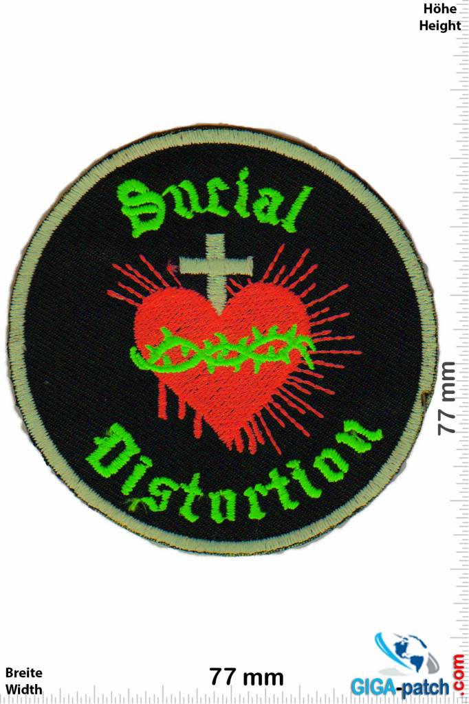 Social Distortion Social Distortion - neon - rund