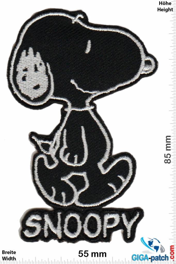 Snoopy Snoopy - The Peanuts  - black