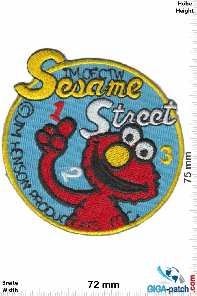 Sesamstrasse - Aufnäher Shop / Patch - Shop - größter weltweit