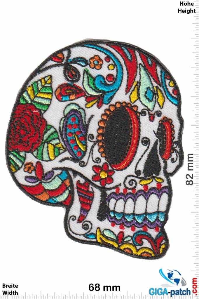 Muerto Skull - Totenkopf - Muerto- color -HQ