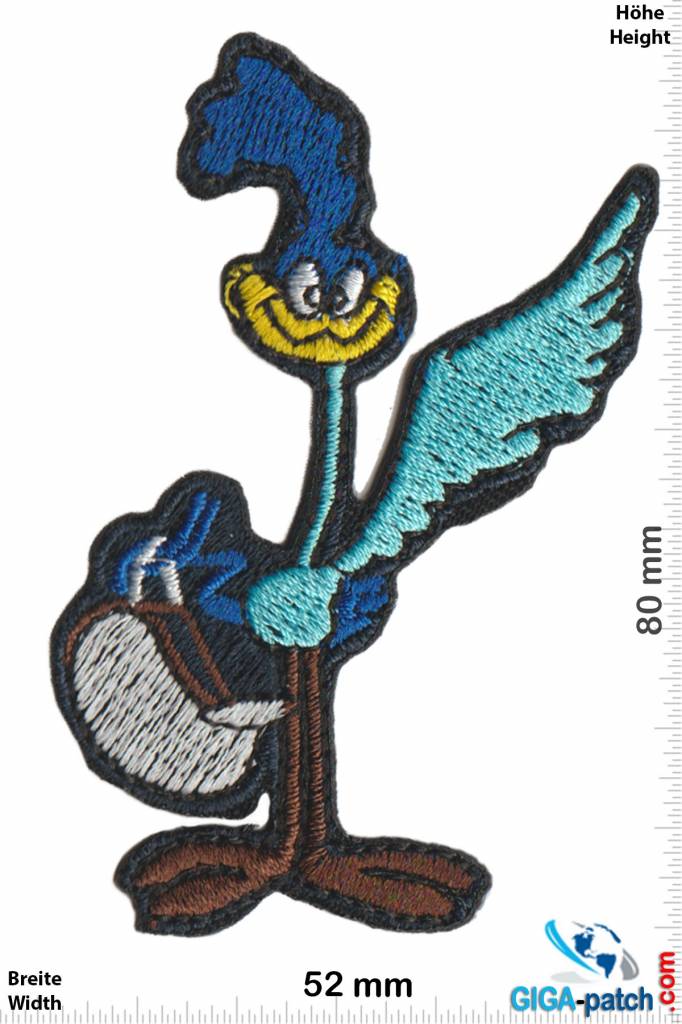 Road Runner - Patch - Aufnäher - Aufnäher Shop / Patch - Shop - größter ...