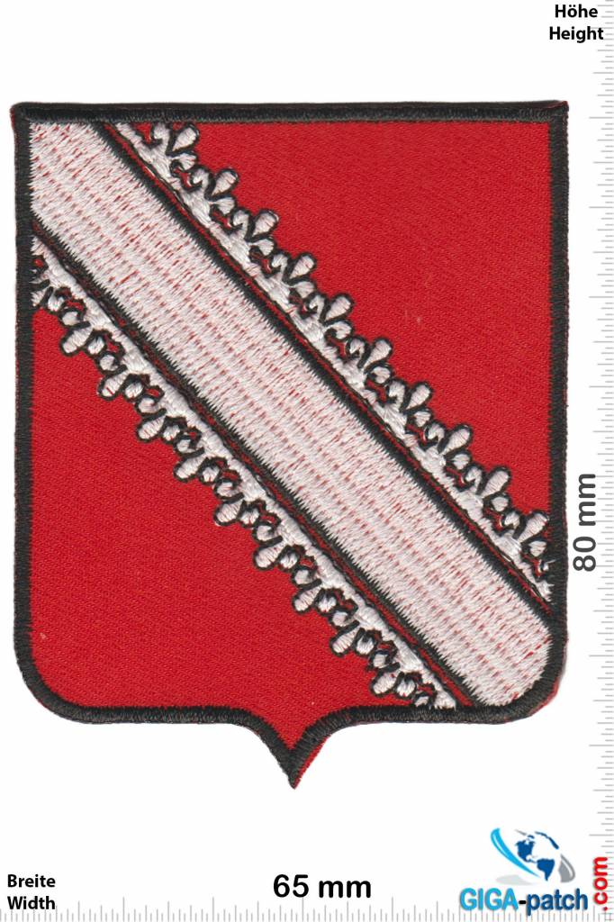 Historical  Red - White Border