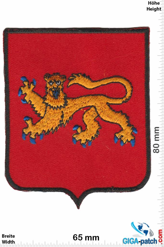 Historical  Red - Gold lion