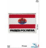 French Polynesia Französisch-Polynesien - French Polynesia - Flagge