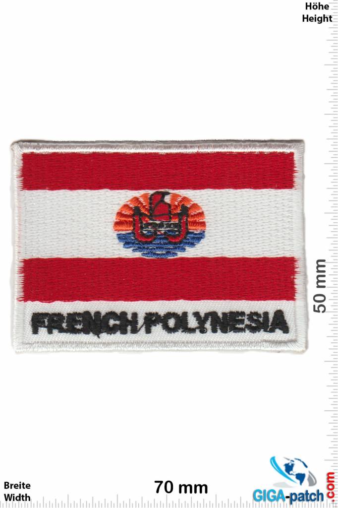 French Polynesia Französisch-Polynesien - French Polynesia - Flagge