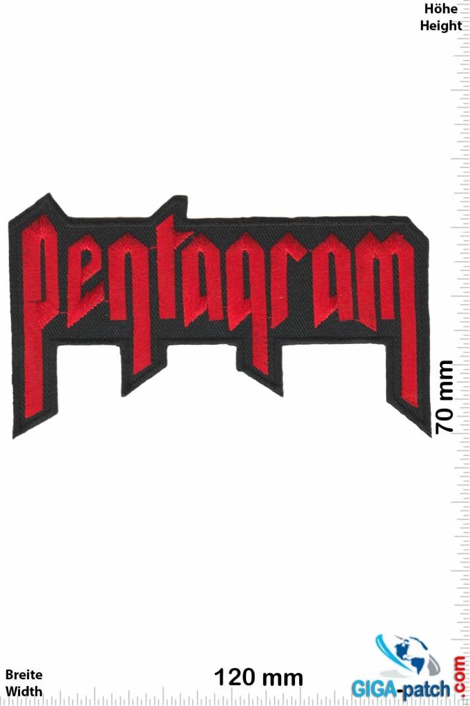 Pentagram Pentagram - Untergrund-Band Heavy-Metal - red