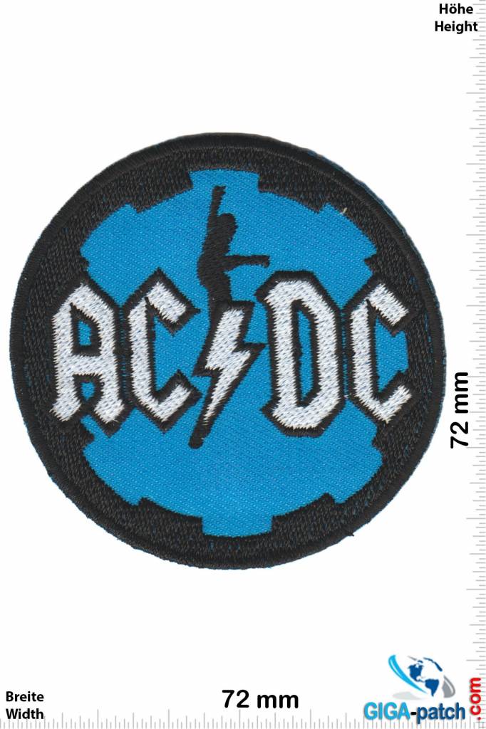 AC DC ACDC  - blue - AC DC