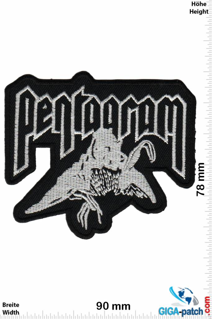 Pentagram Pentagram - Untergrund-Band Heavy-Metal - silver
