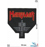 Manowar Manowar - Sign of the Hammer - red black