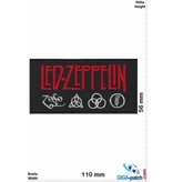Led Zeppelin Led Zeppelin - silver red