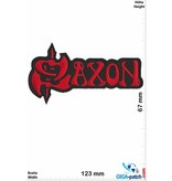 Saxon Saxon -Heavy-Metal-Band - red