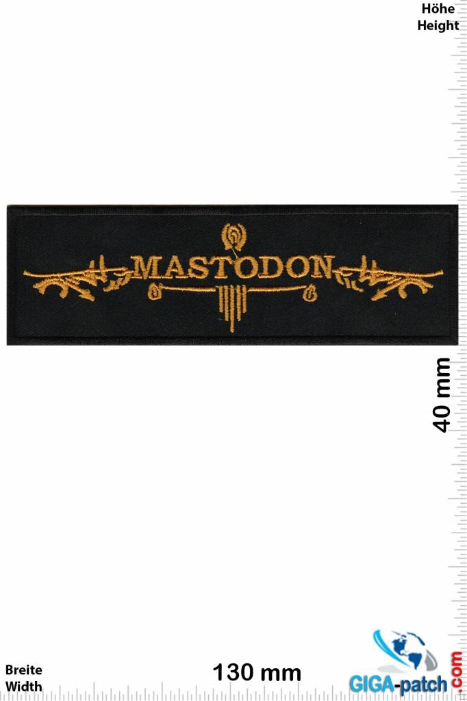 Mastodon Mastodon - Metalband - gold