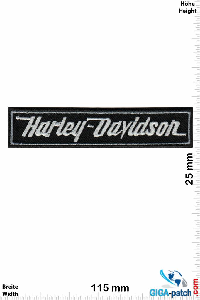 Harley Davidson - Patch - Back Patches - Patch Keychains Stickers - giga- patch.com - Biggest Patch Shop worldwide