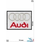 Audi Audi - white red