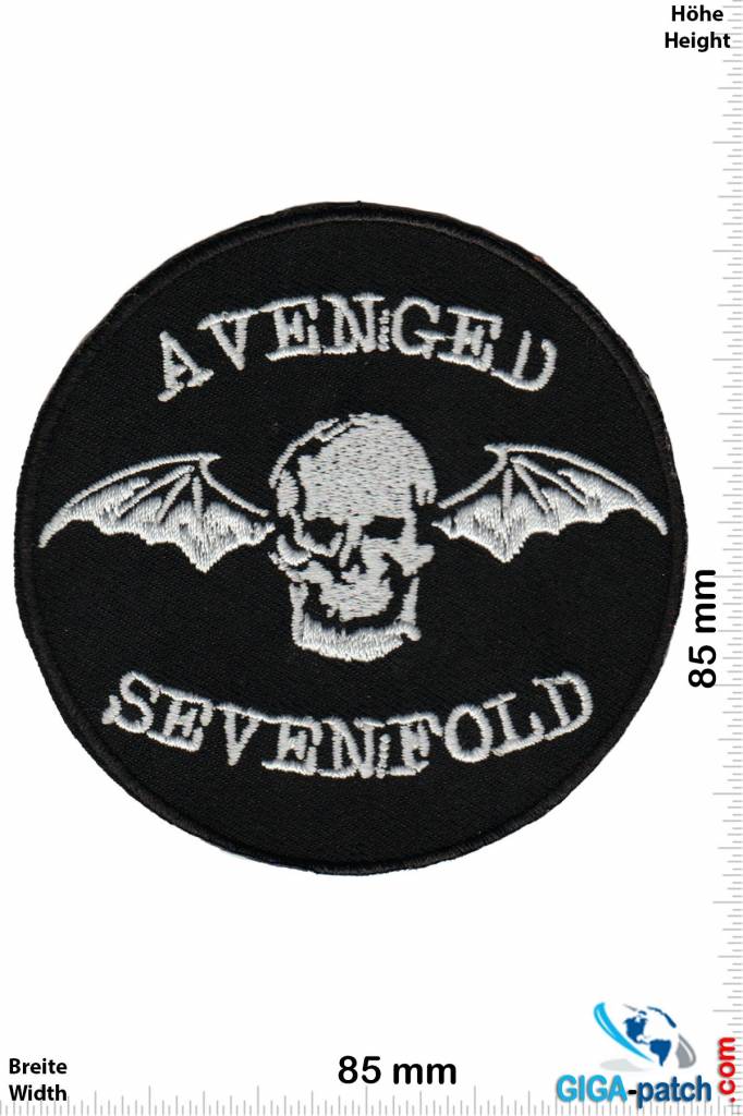 Avenged Sevenfold Avenged Sevenfold - white - round