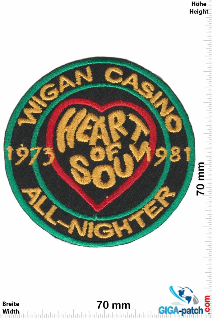 Wigan Casino Wigan Casino - All Nighter - green gold