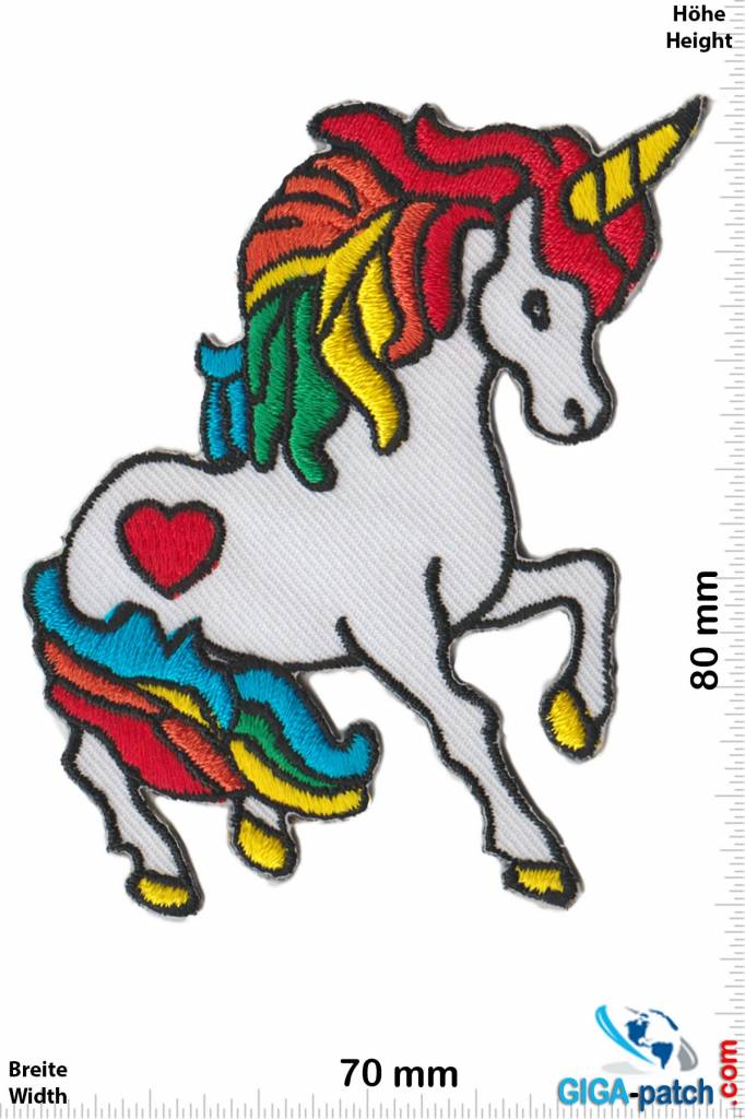 Unicorn Einhorn - Unicorn - with heart