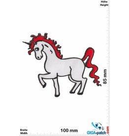 Unicorn Einhorn - Unicorn - red