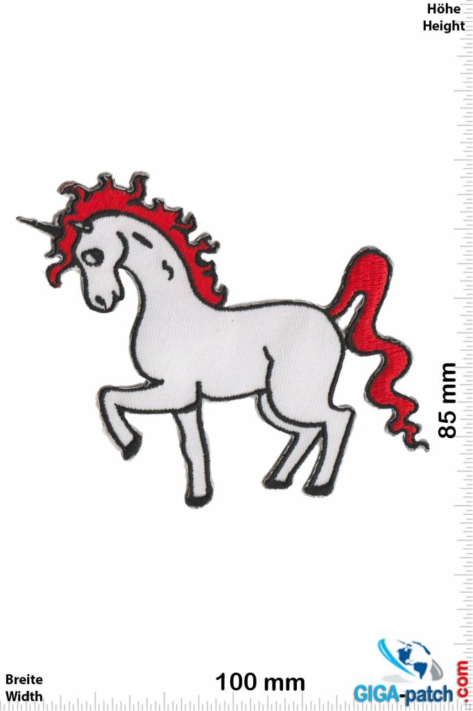 Unicorn Einhorn - Unicorn - red