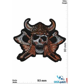 Totenkopf Viking Skull - Wikinger Germane Totenkopf - small